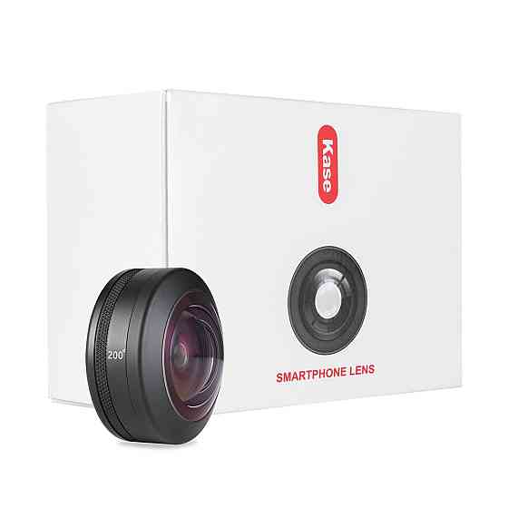 Риб'яче око об'єктив для телефону 200° Kase Fisheye Lens III Київ