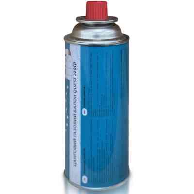 Газовий балон Quest 220 г цангове з&apos;єднання (Q-G220) Вінниця