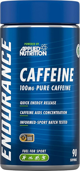 Кофеин Applied Nutrition Endurance Velocity Fuel Pure Caffeine 100 мг 90 капсул Луцк - изображение 1