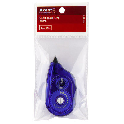 Коректор Axent стрічковий 5мм х 6м синій (7009-02-A) Вінниця - фото 2