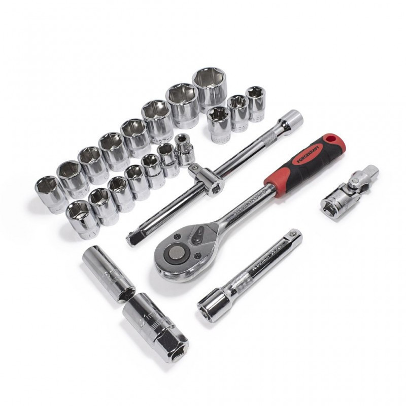 Набор инструментов 216 предметов 1/4''3/8''1/2''(6гр.)(4-32мм) FORCEKRAFT FK-38841 Одесса - изображение 5