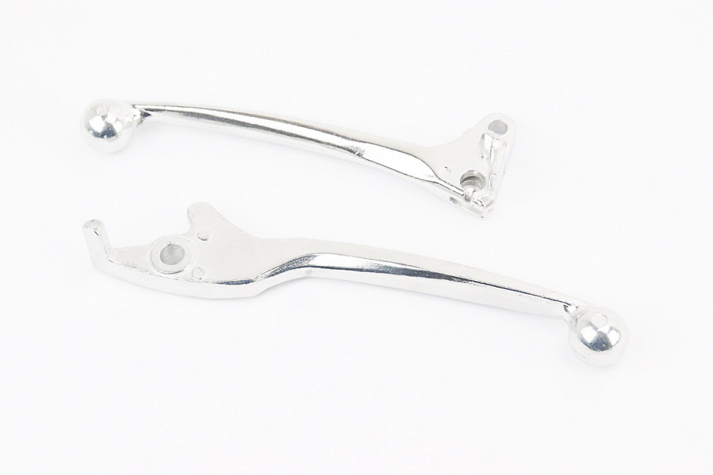 Важелі керма ліве, праве к-кт 2шт (під диск./барабан. гальмо) "хром" Київ - фото 2