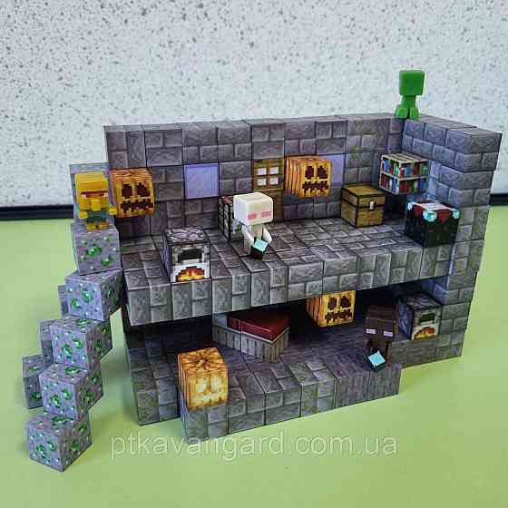 Магнітний конструктор майнкрафт 169 магнітних блоків двоповерховий будинок з фігурками Dream World LZCK 057 Хмельницький