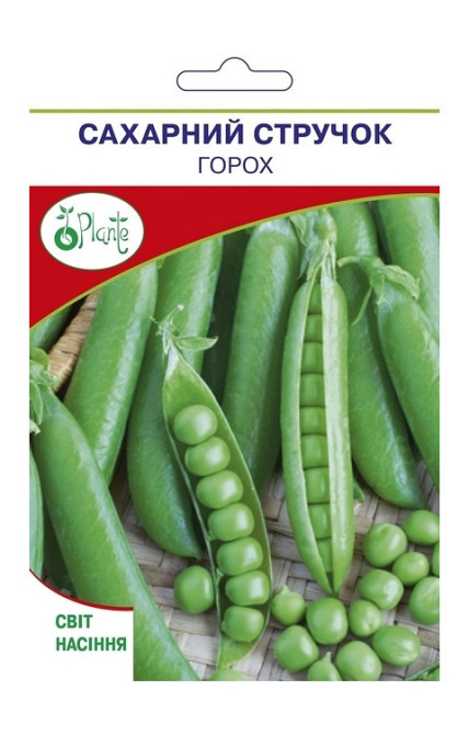 Насіння Гороху Цукровий стручок ранній 30 г Київ - фото 1