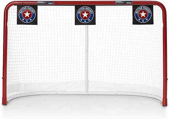 Щиток для хоккейных ворот Better Hockey Extreme Targets красный алюминий 3 мишени 28.7×3×30.8 см Киев