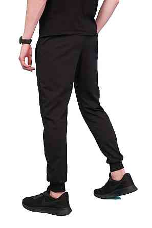 Мужские спортивные зауженные штаны под манжет Nike,ткань лакоста. Киев