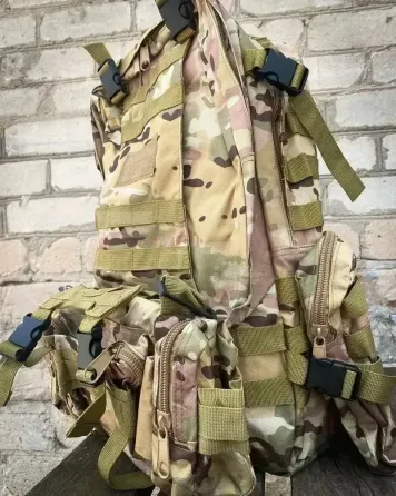 Рюкзак тактичний Нейлон мультикам, 50 л Запоріжжя