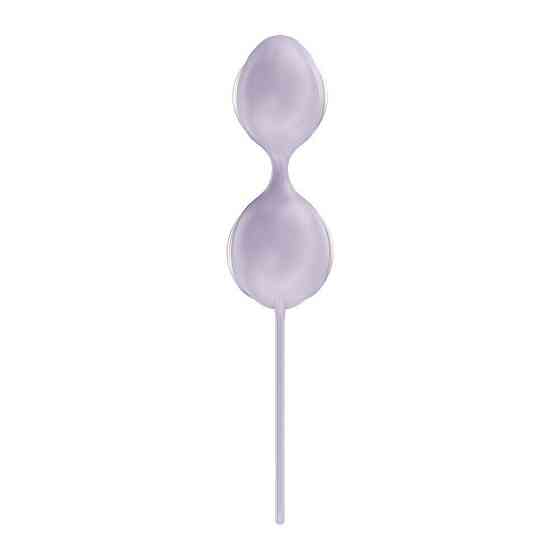 Вагінальні кульки Fun Factory SMARTBALLS DUO Purple, 2 шт, діаметр 3,2 та 3,6 см Sex Aura Київ