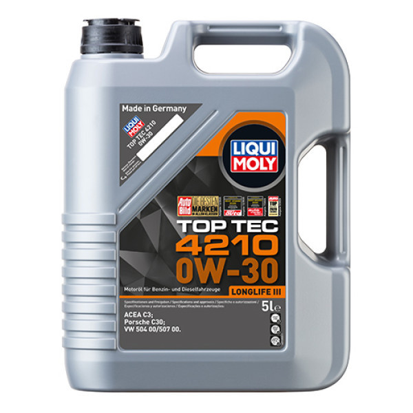 Моторне масло Liqui Moly Top Tec 4210 0W-30 5л Львів - фото 1