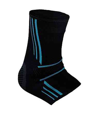 Бандажі на гомілкостоп Power System PS-6022 Ankle Support Evo Black/Blue (2шт.) M Кам'янське