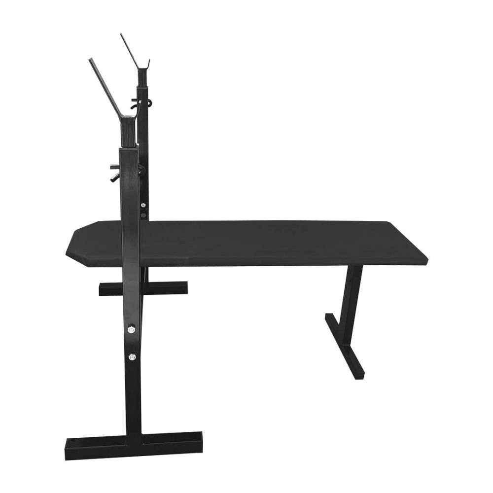 Лавка для жиму зі стійками горизонтальна Чорний Київ - фото 2