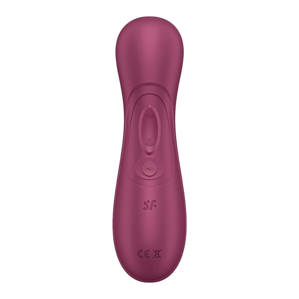 Вакуумний кліторальний стимулятор Satisfyer Pro 2 Generation 3 with Liquid Air Connect App Wіnе Red Sex Aura Київ - фото 5
