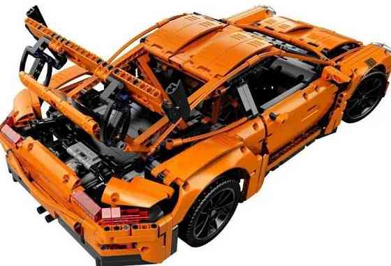 Помаранчевий Суперкар Porsche GT3 RS код 1040 Харків