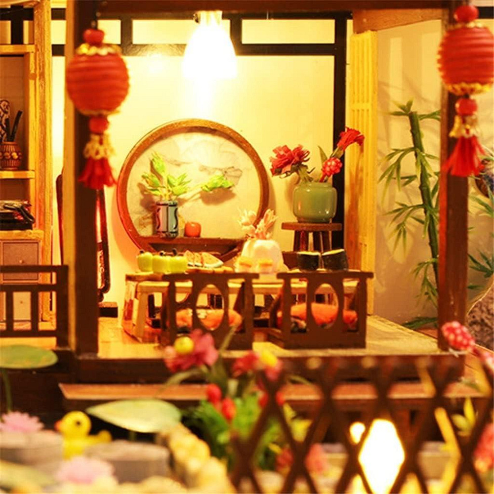 3D Румбокс DIY House в японском стиле + Пылезащитный купол P002-B Киев - изображение 6