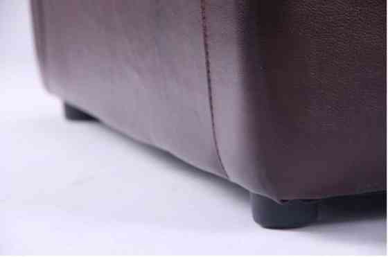 Крісло Richman Vizyt з підлокітниками 87 x 135 x 85H см Натуральна Шкіра Lux Коричневий Київ