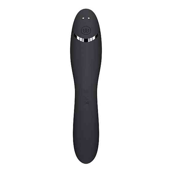Вакуумный стимулятор для точки G и клитора с вибрацией Womanizer OG Dark Grey, 12 уровней, 3 режима Sex Aura Киев