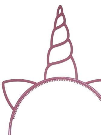 Детский обруч Единорог с ушками 22 на 14 см розовый Киев