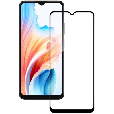 Стекло защитное ACCLAB Full Glue Oppo A38 5G Black (1283126582462) Винница - изображение 2