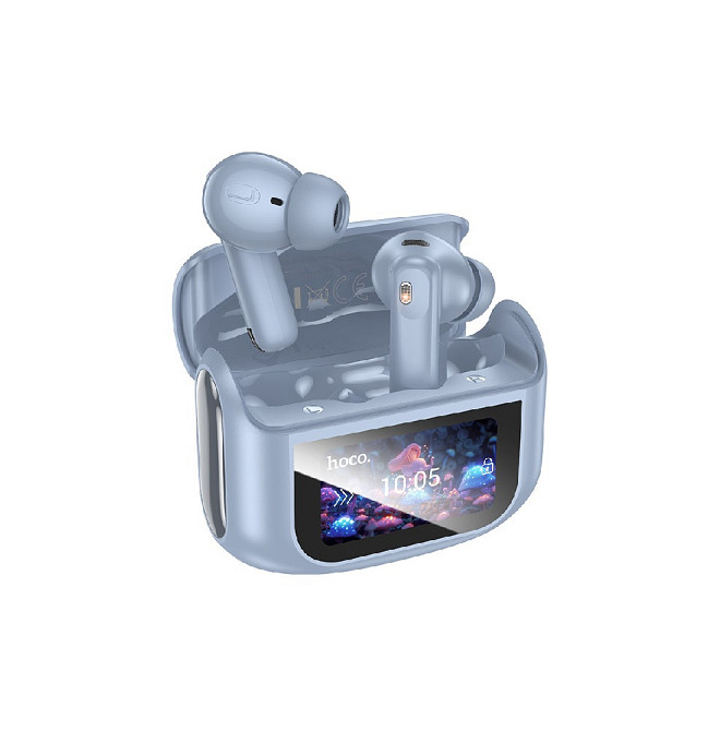 Наушники HOCO EQ21 Sandy с шумоподавлением, синие Киев - изображение 4