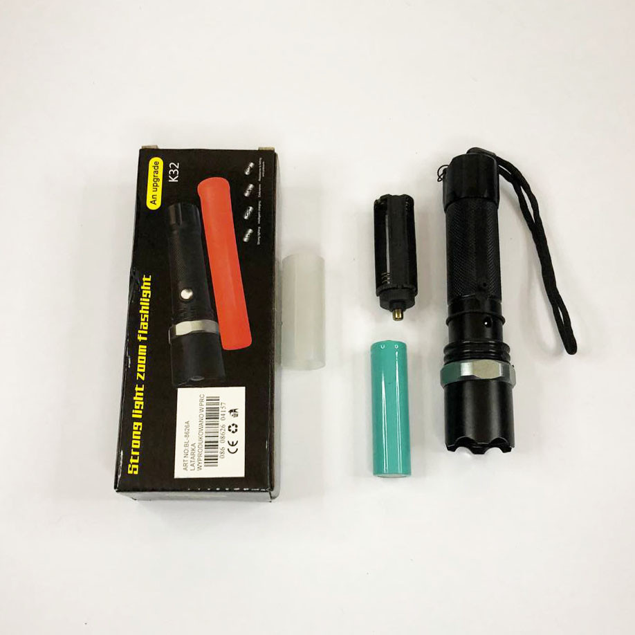 Многофункциональный тактический фонарь Bailong, Светильник с светодиодным зарядным портом HU-24 Львов - изображение 8