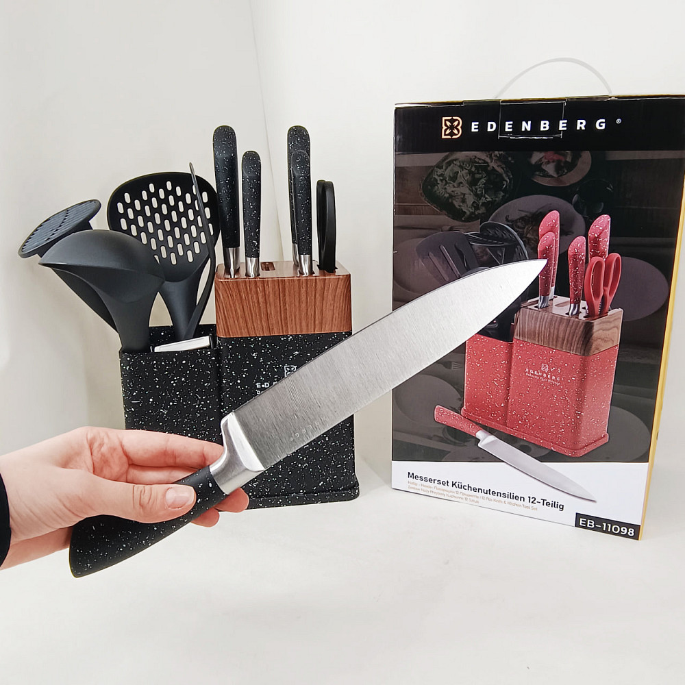 Набор ножей кухонных сталь, Топ лучших ножей для кухни, Нержавеющий кухонный нож Отличный набор UR-66 Львов - изображение 7