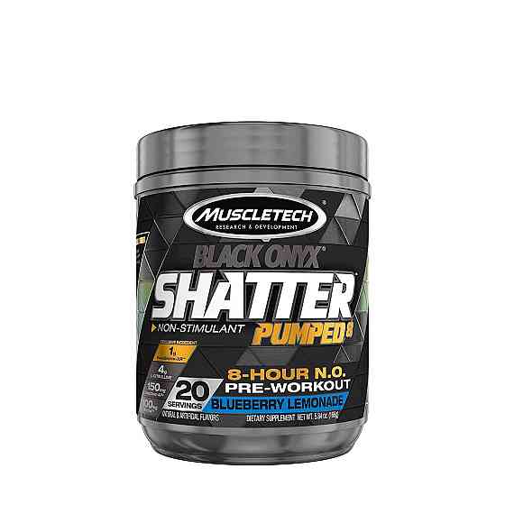 Передтренувальний комплекс MuscleTech Shatter Pre Workout SX-7 166g (Blueberry lemonade) Луцьк