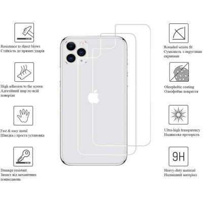 Скло захисне Drobak back panel Apple iPhone 13 mini (606066) Вінниця - фото 2
