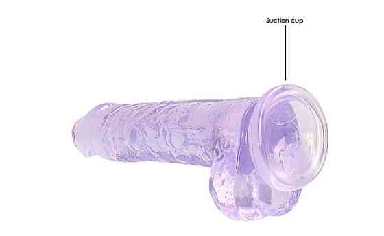 Фалоімітатор - Realrock Dildo 8" Purple Sex Aura Київ