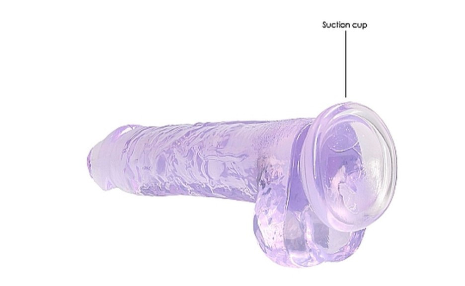 Фалоімітатор - Realrock Dildo 8" Purple Sex Aura Київ - фото 4