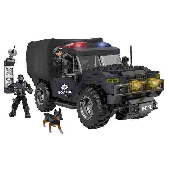 Конструктор "Спецпідрозділ Поліції" IBLOCK PL-921-353, 469 дет Вінниця