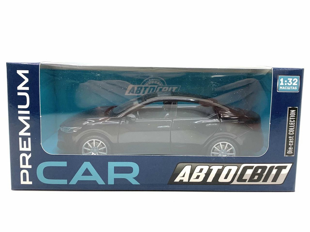 Машина Автосвіт Nissan selfie інерційна масштаб 1:32 відчиняються двері капот багажник 15 см Чорна (AP-2084) Чернігів - фото 4