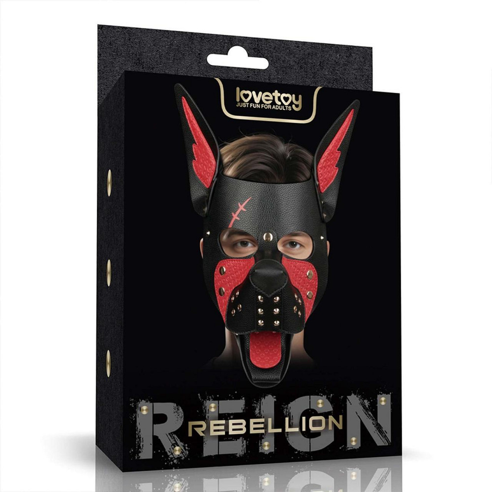Маска - Rebellion Reign Scarred Alpha Pup Mask Sex Aura Київ - фото 1