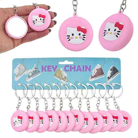 Брелок для ключей + зеркальце Китти Киев