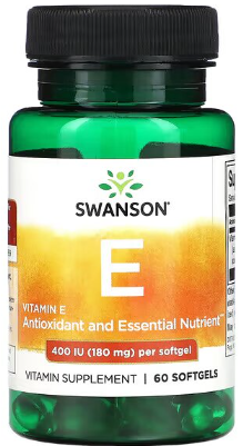 Витамина Е токоферолов Swanson Vitamin E 400iu 60 капс Киев