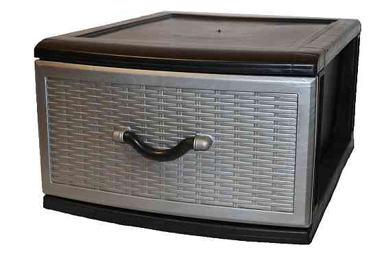 Комод пластиковий Style black (Стиль) 1 ящик 48х38х24 Одеса