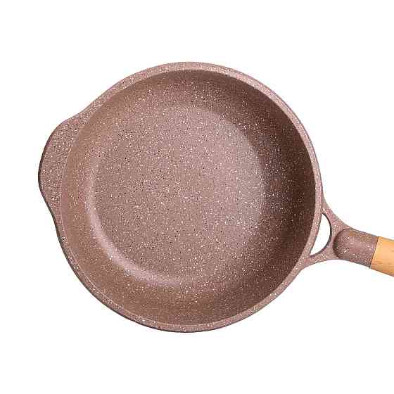 Алюмінієвий сотейник 2,7 л з мармуровим антипригарним покриттям Ø 24 см HP-4-436CO Коломия