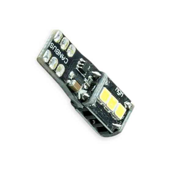 Автоламп БЦ 12-5 лазер. WHITE 9 SMD 3535 обманка драйвер 450Lm світлодіодна Мукачево