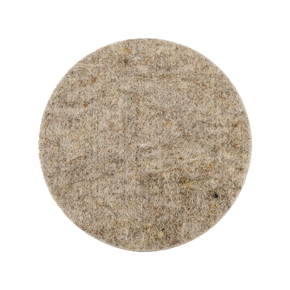 Круг полірувальний MASTERTOOL на липучці з натуральної повсті жорсткий вологостійкий 6 мм Ø 125 мм набір 5 шт 08-9612 Коломыя - изображение 10