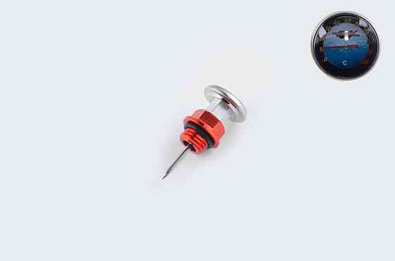 Щуп олії Delta Ø19.0mm, L-75 mm (+датчик температури) (жовтогарячий) Мукачево