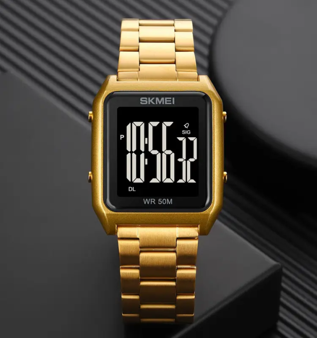 Мужские наручные часы Skmei 1879 (Золотистый) Винница - изображение 7