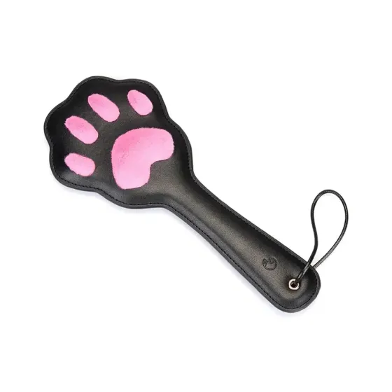 Паддл в виде кошачьей лапки Liebe Seele Round Paddle Black/Pink Львов