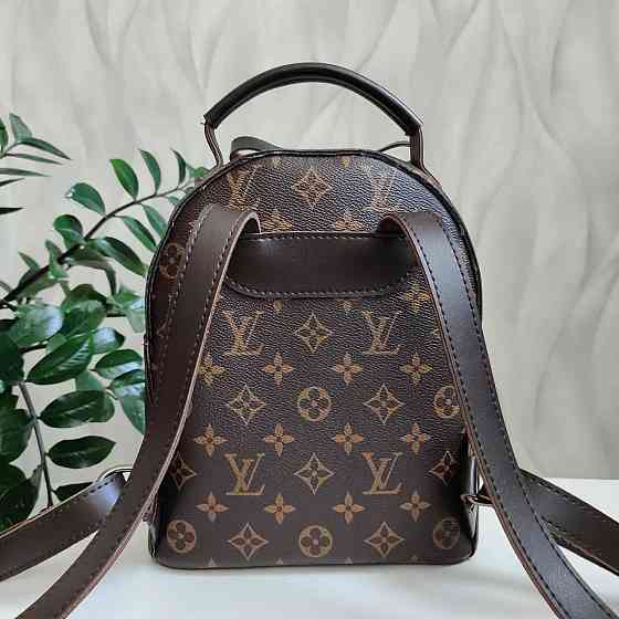 Жіночий рюкзак класичний брендовий. Жіночий маленький брендовий рюкзак Коричневий 816 Київ