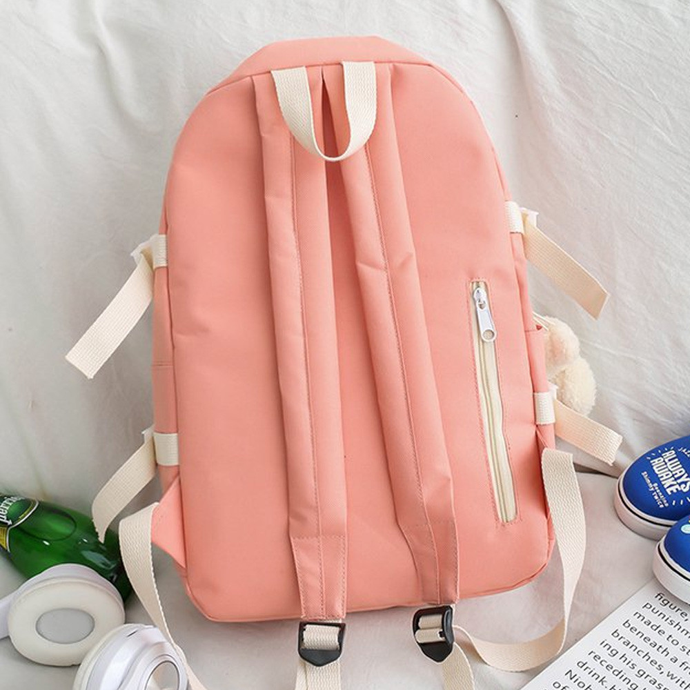 Рюкзак с сумками 5в1, Розовый / Городской рюкзак / Рюкзак подростковый / Детский рюкзак / Портфель Киев - изображение 8