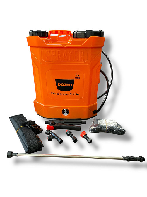 Обприскувач акумуляторний ТМ "Dozer" 10 л прямокутний Харків - фото 1