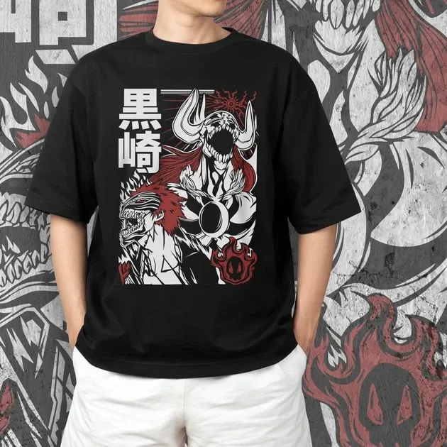 Футболка для подростка мальчика с принтом Блич Ичиго Куросаки 7 Размер 160 Anime10650 Днепр - изображение 3