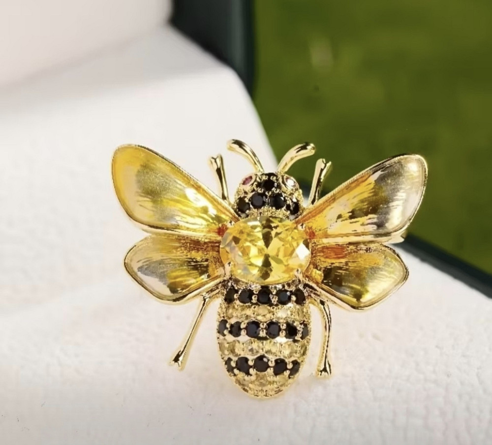 Брошка "Бджола"№2 Сміла - фото 3