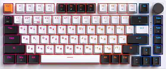 Клавіатура бездротова GamePro Asgard Valhalla MK160W Pro White ( 17076 ) Харків