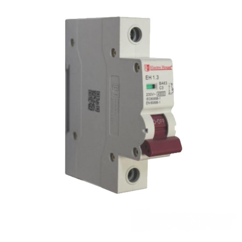 Автоматический выключатель 1Р 3A 4.5кА, кривая C Днепр - изображение 1