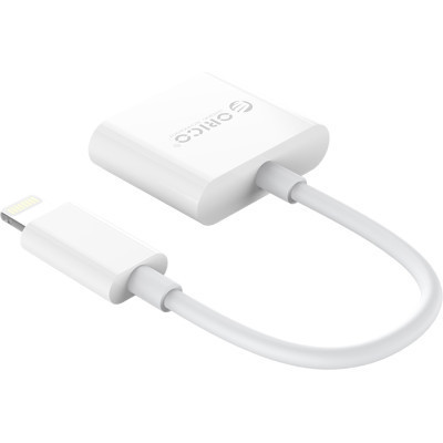 Перехідник Lightning to 3.5mm/Lightning 2LT-WH-BP Orico (CA912797) Вінниця - фото 2
