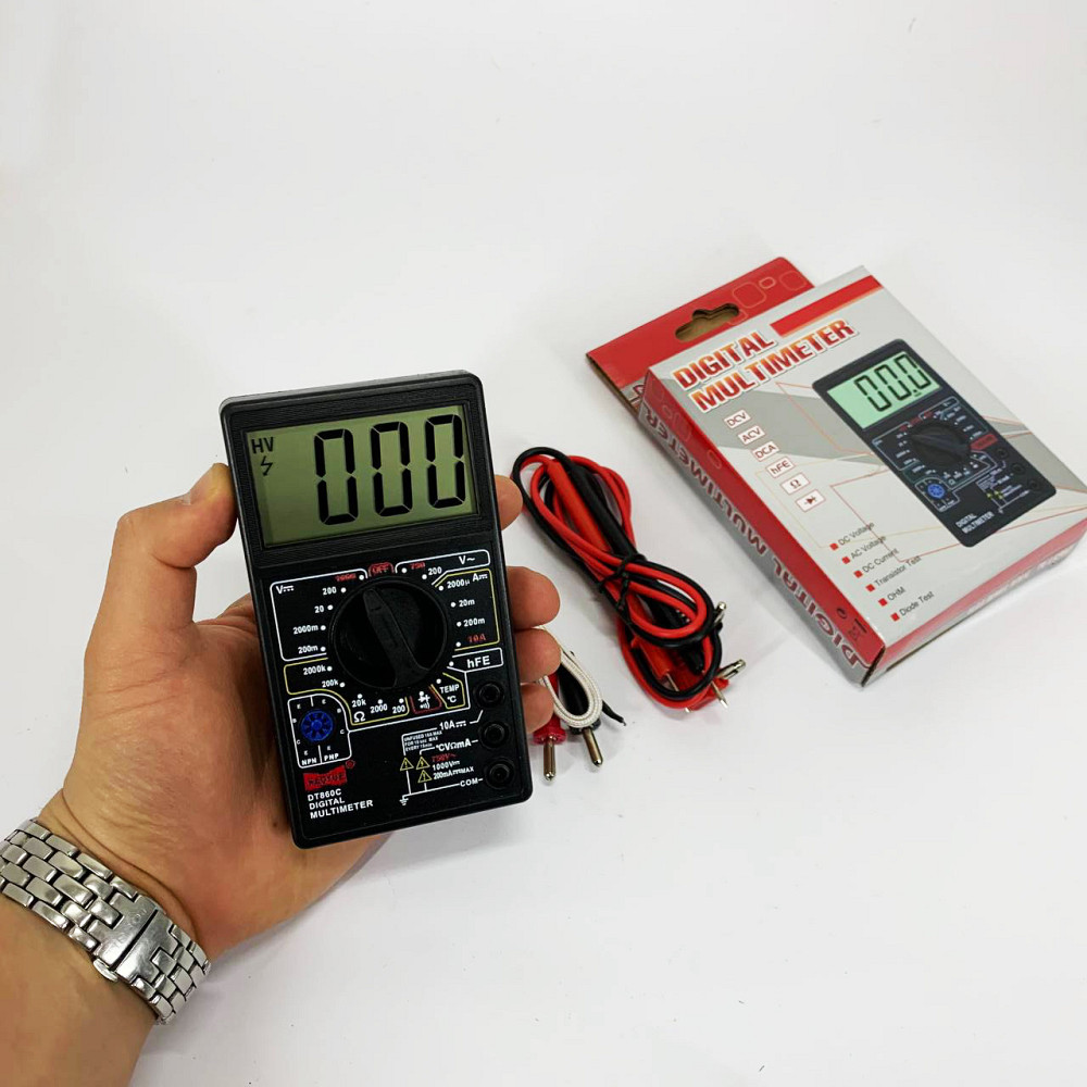 Мультиметри для роботи, Мультиметр із захистом від неправильного підключення, Мультиметр універсальний VN-82 Львів - фото 3